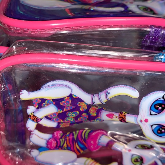 Lisa FRANK Roxie Rollie cats mini backpack 90sRARE - Picture 8 of 8